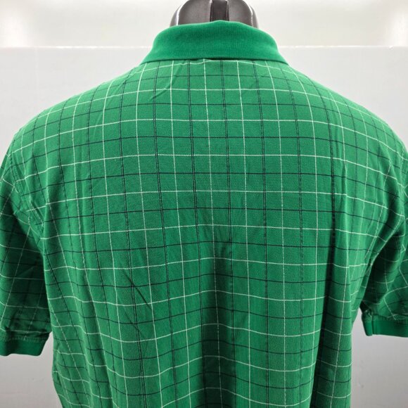 Masters Collection 60s Two-Ply Mercerized Green Mens  Golfing Polo Size XL - Picture 4 of 16